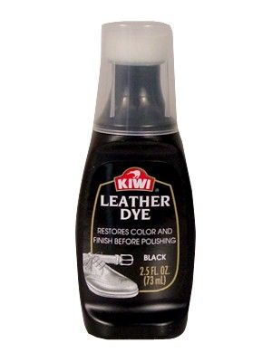 kiwi leather dye brown
